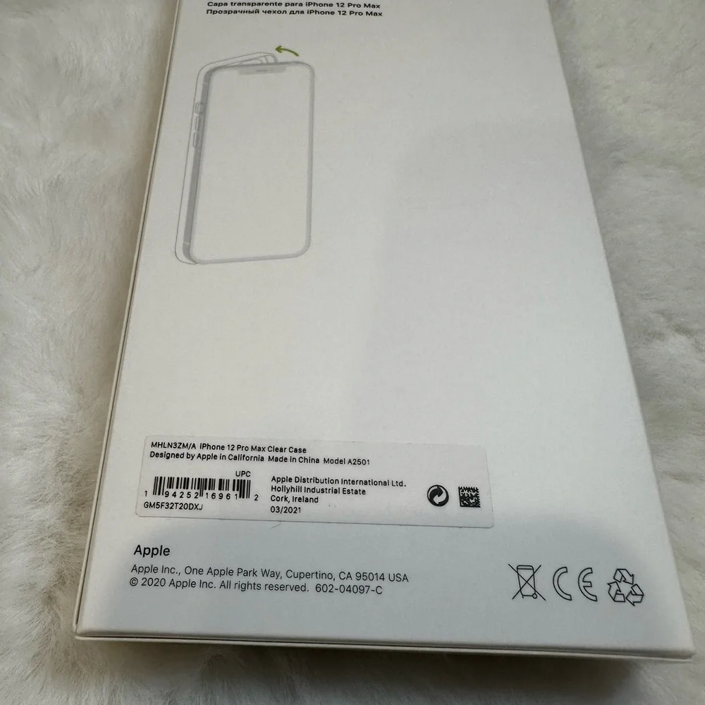 Apple iPhone 12 Pro Max Transparent Case with MagSafe